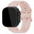 Mobilize Buckle Silikon Apple Watch Armband Dornschließe - 49/46/45/44 mm - Pink