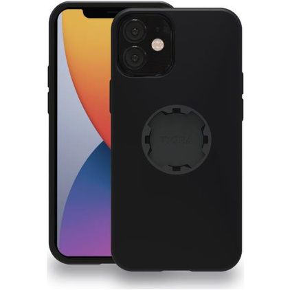 Tigra Mountcase 2 iPhone 12 Mini Hülle Hardcase Backcover Stoßfest - Schwarz