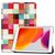 Mobigear Tri-Fold iPad 7 (2019) Hülle Klapphülle - Mosaik