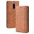 Mobigear Sensation OnePlus 7 Klapphülle Portemonnaie - Cognac