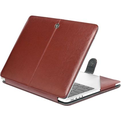 Mobigear Business MacBook Air 11 Zoll (2010-2016) Hülle MacBook Cover - Braun - Model A1370 / A1465