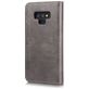 Mobigear Snap Button Samsung Galaxy Note 9 Hülle Abnehmbare 2in1 Klapphülle Geldbörse - Schwarz