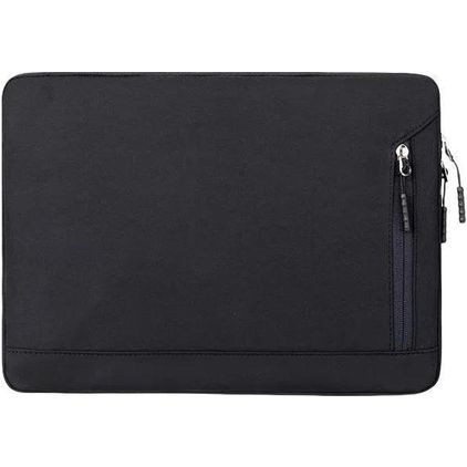 Mobigear Dual Zip Laptop Sleeve 15 - 16 Zoll Laptop Hülle - Schwarz