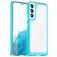 Mobigear Crystal Samsung Galaxy S23 Hülle Hardcase Backcover - Transparent / Türkis