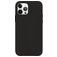 Valenta Snap Luxe iPhone 12 Pro Echtleder Backcover - Schwarz