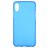 Mobigear Colors iPhone XS Max Hülle Flexibles TPU Backcover - Blau