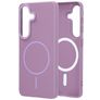 Mobiparts Slim Line Samsung Galaxy S26 MagSafe Hülle Hardcase Backcover - Imperial Purple