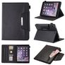 Mobigear Luxury iPad 9 (2021) Hülle Klapphülle + Stifthalter - Schwarz
