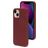 Mobiparts iPhone 13 Silikon Hülle Backcover - Plum Red