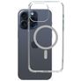 Mobiparts Hardcover Durchsichtig iPhone 15 Pro Max MagSafe Hülle Hardcase Backcover - Transparent