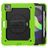 Mobigear SureGrip Xtreme iPad Air 5 (2022) Hülle Kunststoff / Silikon Backcover + Stylus-Halter + Schultergurt + Ständer - Schwarz / Grün