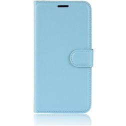 Mobigear Classic Huawei P40 Hülle Klapphülle Geldbörse - Blau