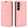 Mobigear Retro Slim Samsung Galaxy S26 Hülle Klapphülle Geldbörse - Pink