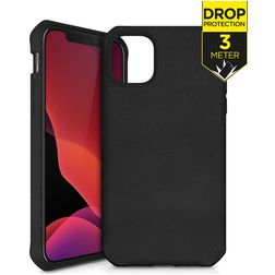 ITSkins FeroniaBio iPhone 12 Pro Max Hülle Hardcase Backcover Stoßfest - Schwarz