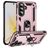 Mobigear Armor ring Samsung Galaxy A57 Hülle Hardcase Backcover Stoßfest mit Ringhalter - Roségold