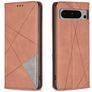Mobigear Rhombus Slim Google Pixel 8 Pro Hülle Klapphülle - Braun