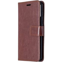 Mobigear Wallet Samsung Galaxy A41 Klapphülle Portemonnaie - Braun