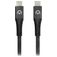 Mobilize Strong Nylon USB-C auf USB-C Kabel 2 Meter - Schwarz