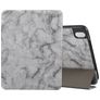 Mobigear Tri-Fold Marble iPad Air 11 Zoll (2024) Hülle Klapphülle + Stifthalter - Grau