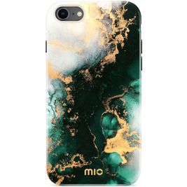 MIO iPhone SE (2022) MagSafe Hülle Hardcase Backcover - Green Marble