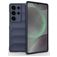 Mobigear Bumpy Samsung Galaxy S25 Ultra Hülle Flexibles TPU Backcover - Dunkelblau