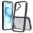 Mobigear Crystal iPhone 16 Hülle Hardcase Backcover - Schwarz