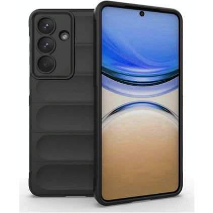 Mobigear Bumpy Samsung Galaxy S26 Plus Hülle Flexibles TPU Backcover - Schwarz
