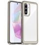 Mobigear Crystal Samsung Galaxy A36 Hülle Hardcase Backcover - Grau
