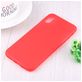 Mobigear Colors iPhone XS Hülle Flexibles TPU Backcover - Rot