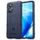 Mobigear Rugged Shield OPPO Reno 7 Lite Hülle Flexibles TPU Backcover Stoßfest - Blau