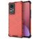 Mobigear Honeycomb Xiaomi 12 Pro Hülle Hardcase Backcover Stoßfest - Rot