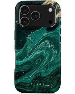Burga Tough iPhone 17 Pro MagSafe Hardcase Backcover Shockproof - Emerald Pool