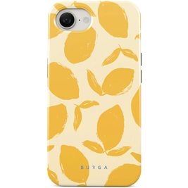 Burga Tough iPhone 16e Hülle Hardcase Backcover Stoßfest - Lemon Tart