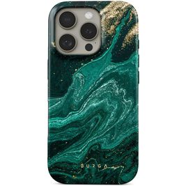 Burga Tough iPhone 16 Pro MagSafe Hülle Hardcase Backcover Stoßfest - Emerald Pool