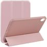 Mobigear Tri-Fold Gel iPad Mini 7 (2024) Hülle TPU,Kunstleder Klapphülle - Roségold