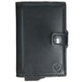 Valenta Card Case Essential Wallet Echtleder Kartenhalter - 10 Karten - Schwarz