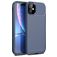 Mobigear Racing iPhone 12 Pro Max Hülle Flexibles TPU Backcover - Blau