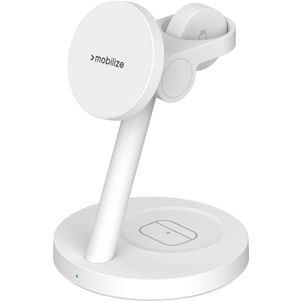 Mobilize 3in1 Charger MagSafe 1 Meter 25W - Weiß