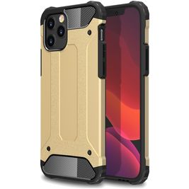 Mobigear Outdoor iPhone 12 Pro Max Hülle Hardcase Backcover Stoßfest - Gold