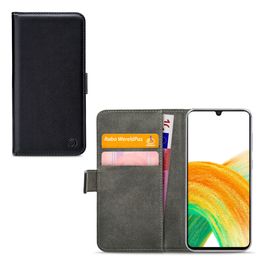 Mobilize Classic Gelly Wallet Samsung Galaxy A33 Hülle Klapphülle Geldbörse - Schwarz