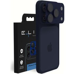 Elite iPhone 17 Pro Max Aluminum Kamera Schutz - Hüllenfreundlich - Blau