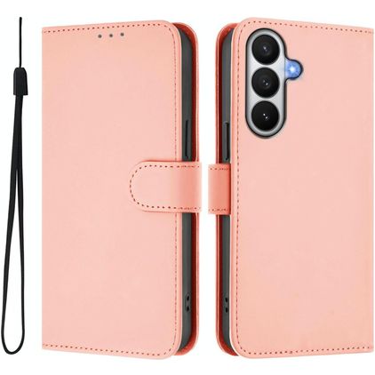 Mobigear Urban Wallet Samsung Galaxy S26 Hülle Klapphülle Geldbörse - Pink