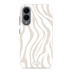 MIO Samsung Galaxy S25 Edge MagSafe Hülle Hardcase Backcover - Sandy Zebra