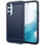 Mobigear Brushed Slim Samsung Galaxy A54 Hülle Flexibles TPU Backcover - Blau
