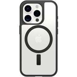 Otterbox React iPhone 16 Pro MagSafe Hülle Hardcase Backcover Stoßfest - Transparent / Schwarz