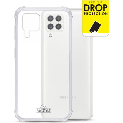My Style Protective Flex Durchsichtig Samsung Galaxy A22 4G Hülle Flexibles TPU Backcover Stoßfest - Transparent