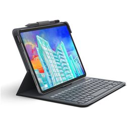 ZAGG Messenger Folio 2 iPad 11 (2025) Hülle QWERTY Bluetooth Tastatur Klapphülle - Schwarz