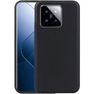Mobigear Basics Xiaomi 15 Pro Hülle Flexibles TPU Backcover - Schwarz