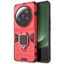 Mobigear Armor Ring Xiaomi 13 Ultra Hardcase Backcover Shockproof mit Ringhalter - Rot