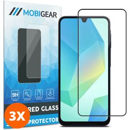 Mobigear Premium Samsung Galaxy A16 Panzerglas Gehärtetes Glas Displayschutz - Hüllenfreundlich (3er Pack)